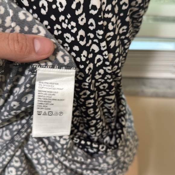 Tommy Bahama Black and White Halter Dress - Picture 7 of 7